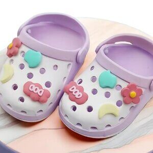 Labubu Crocks Sandals - Purple